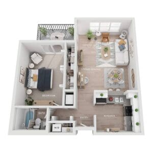 1 bedroom apartment for rent