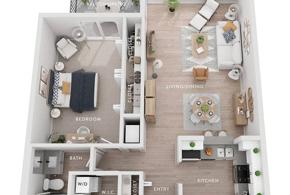 1 bedroom apartment for rent