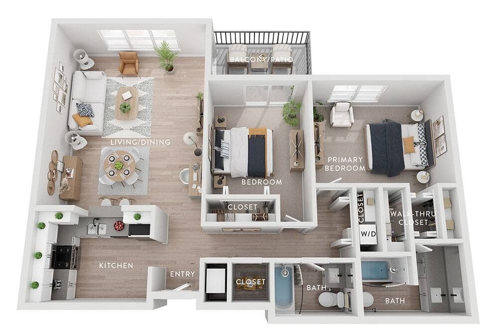 2 bedroom apartment for rent