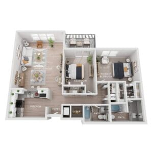 2 bedroom apartment for rent