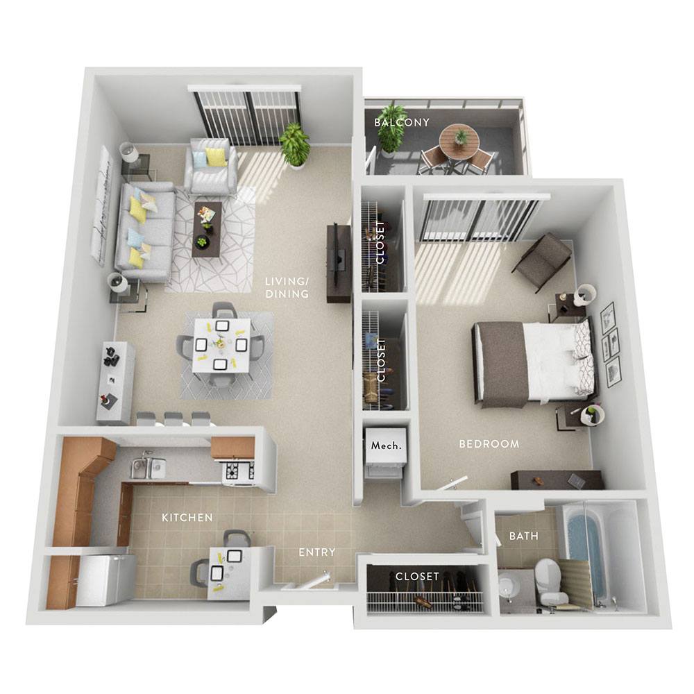 1 bedroom apartment for rent