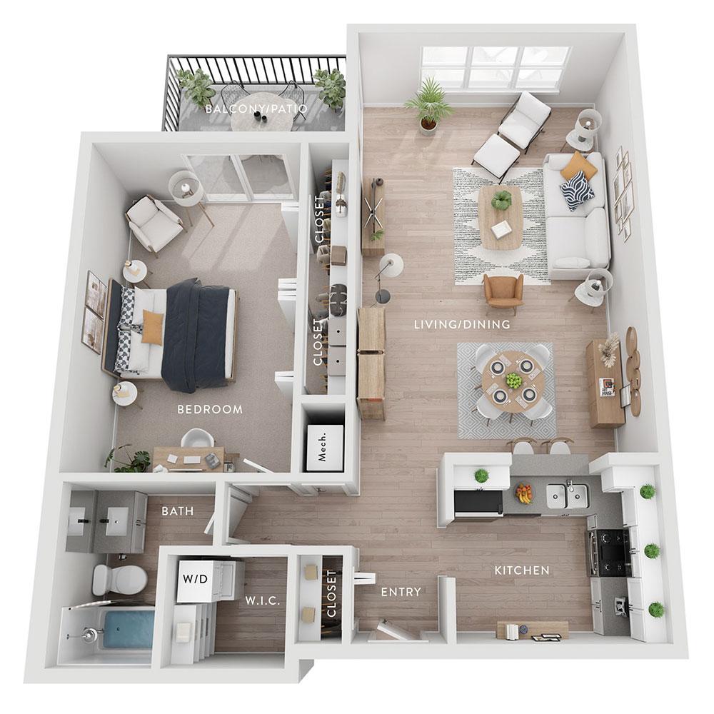 1 bedroom apartment for rent