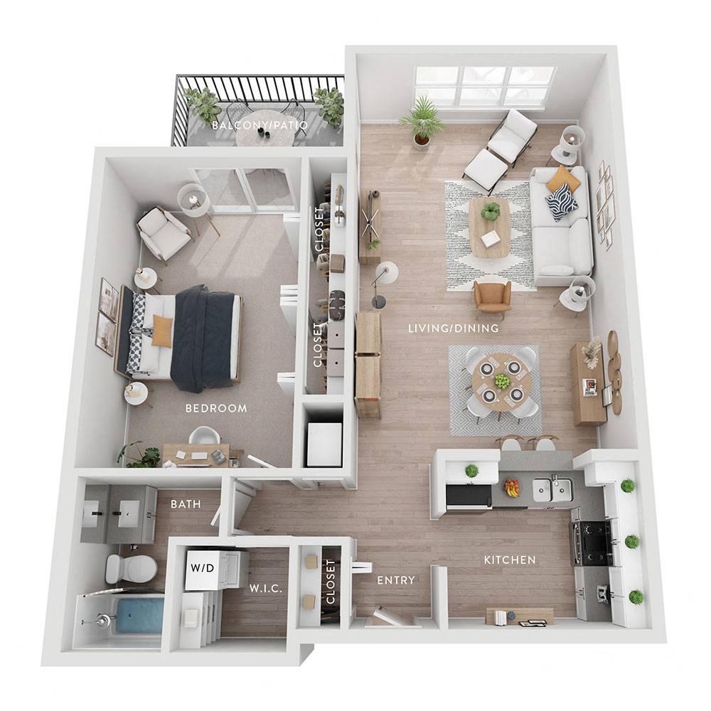 1 bedroom apartment for rent