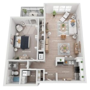 1 bedroom apartment for rent