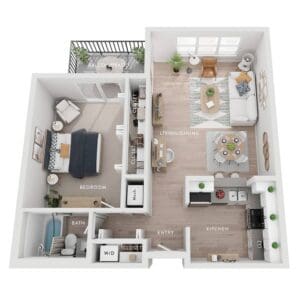 1 bedroom apartment for rent