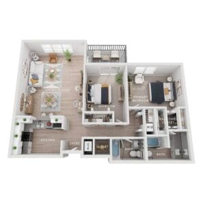 2 bedroom apartment for rent