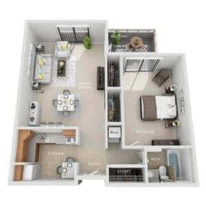 1 bedroom apartment for rent
