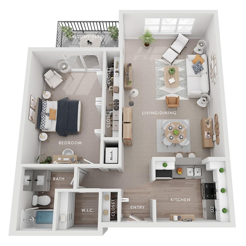 1 bedroom apartment for rent