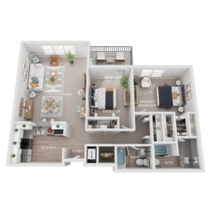 2 bedroom apartment for rent